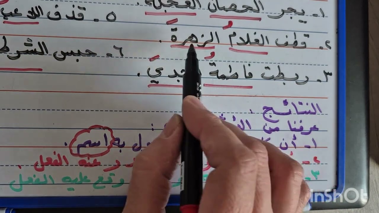 الموازنة أو المقارنة  بين الفاعل والمفعول به