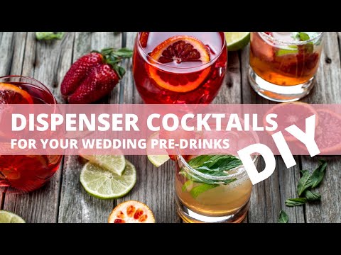 3-easy-dispenser-cocktails-for-your-pre-drinks-|-pink-book-weddings