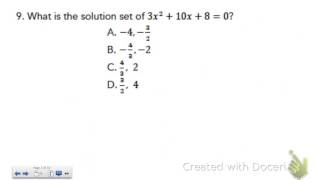 Chapter 10 Test Review