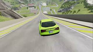 BeamNG Drive Super Fun Gameplay Live / Crazy Cars Ramp Jumps Crashes