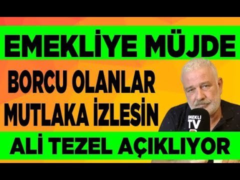 Emeklilik maaşı yetmeyenler için Ali Tezel AÇIKLIYOR ...