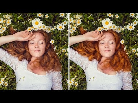 How to Accent Hair in Photoshop