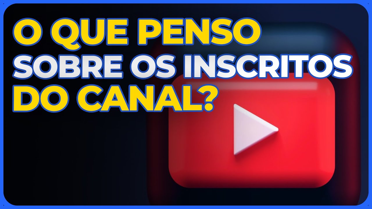 O novo perfil dos inscritos do sic et non youtube