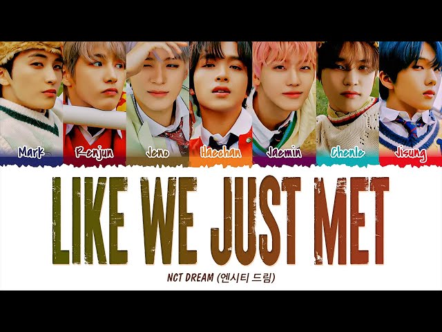 NCT DREAM (엔시티 드림) - Like We Just Met (1 HOUR LOOP) Lyrics | 1시간 가사 class=