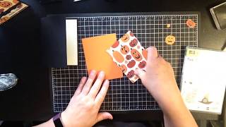 Stampin' Up! Spooky Cat.  Boo!