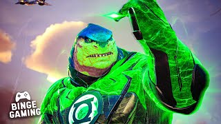 King Shark Becomes Green Lantern | Suicide Squad: Kill the Justice League