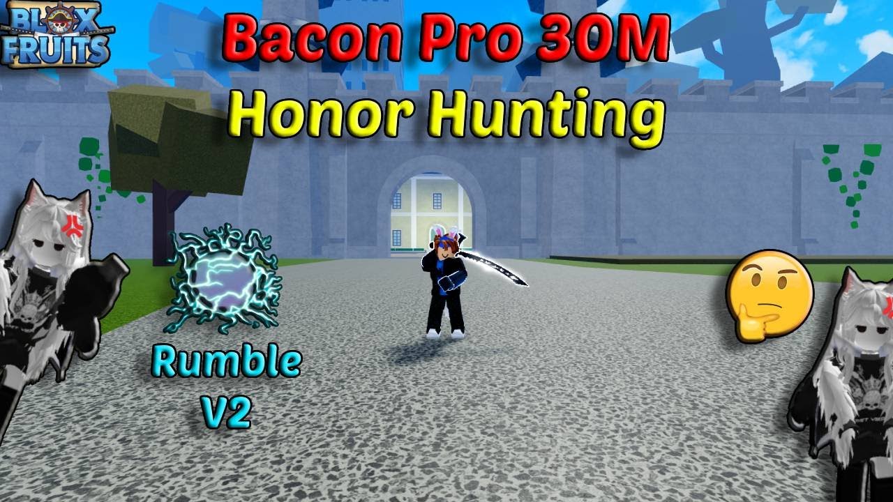 Mink V4 With Build Rumble + God Human + CDK + Soul Guitar (Blox Fruits  Bounty Hunting) Road to 30M 