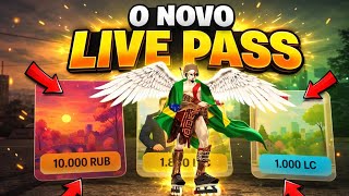 Comprei e zerei o novo passe do live Rússia | testei tudo que veio no passe 😱💲