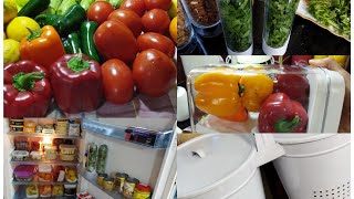 تنظيم الثلاجة و كيفية الحفاض على الخضار و الفواكه لمدة طويلة