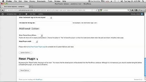 How to Add a Footer to Every WordPress Blog Post : HTML Tutorials