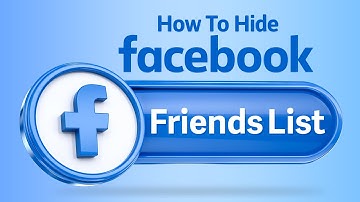 How To Hide Friends List on Facebook 2022 in Mobile