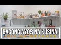 VLOG #38: BAGONG AYOS NG AMING KITCHEN! + DIY ESTANTE
