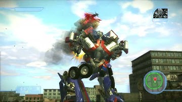 Transformers The Game Optimus Prime vs Megatron