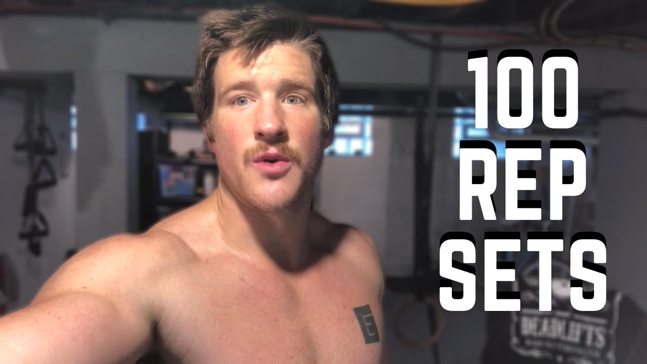 100Rep Sets for Massive Shoulders Dumbbell Bodybuilding YouTube