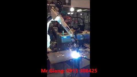 Bán robot hàn mig, tig, gắp Nhật Bãi giá tốt