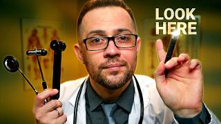 ASMR | Detailed Cranial Nerve Exam For Deep Sleep 🩺