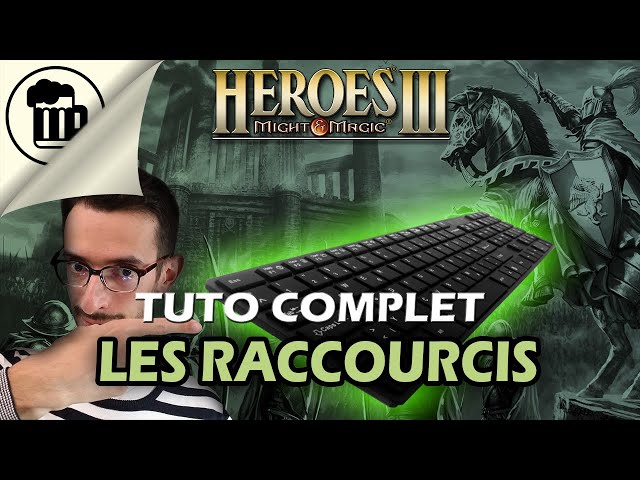 Hero of may and Magic 3 RGB – tapis de souris et clavier pour