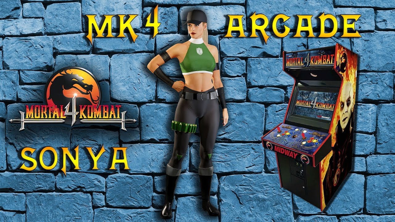 Mortal Kombat 4 MK 4 Gold Arcade Playable w/Pandora Platinum Pro
