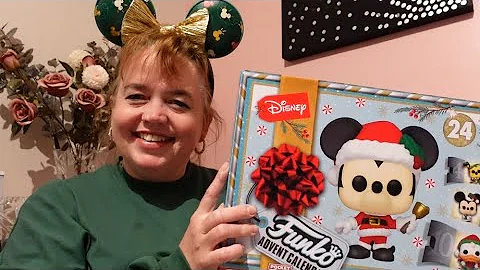 POP FUNKO DISNEY ADVENT CALENDAR 2024 UNBOXING.