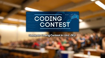 Coding Contest 2015 in Linz, JKU - Live Stream