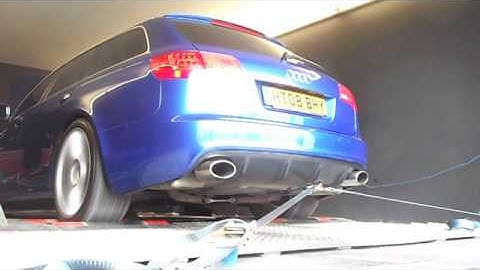 MRC Tuned RS6 C6 with kickdown Crackle