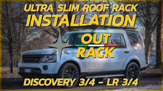 Out-Rack Roof Rack Land Rover Discovery 3/4 LR3/4 - Full Length - Installation on extended rails