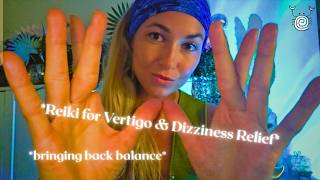 ASMR Reiki for Vertigo & Dizziness 💎✨ Crystal Healing for Balance, Grounding & Deep Relaxation
