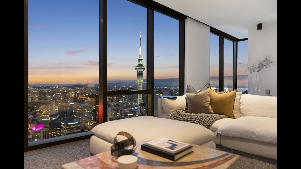 5203/10 Commerce Street, Auckland CBD 'The Pacifica Penthouse'