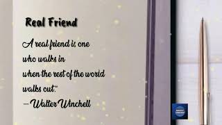 Quotes about friendship ..