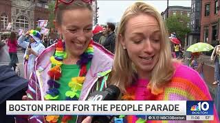 Huge turnout for Boston Pride for the People Parade on Saturday