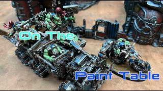On the Paint Table - Infinity Aleph, Battletech, Gorkamorka and more!