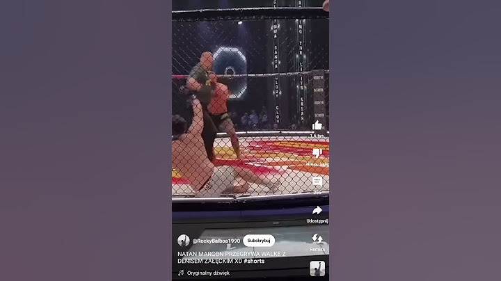 Natan Marcoń vs Denis Załęcki Clout MMA 3 #mma #natanmarcoń #cloutmma