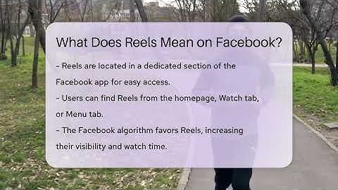 What Does Reels Mean on Facebook? - Everyday-Networking