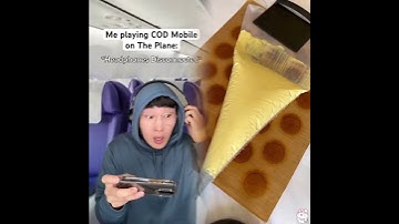 When You Play COD Mobile On The Plane #funny #shorts