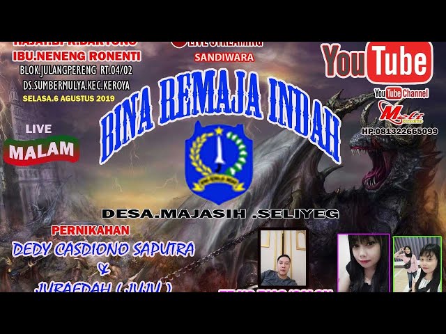 LIVE STREAMING SANDIWARA BINA REMAJA INDAH Sumberjaya, Selasa 6 Agustus 2019 PENTAS MALAM class=