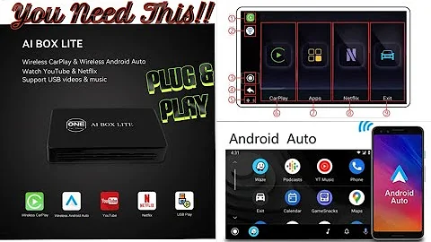Easy NETFLIX & YOUTUBE upgrade with the OneCarStereo Ai Box Lite Android Auto/Apple CarPlay TUTORIAL