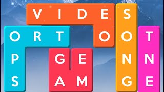 WORD SHAPES - April 21 2026 #gameoftheday #wordshapes #wordscapes #firsttimegameplay #mobilegame 