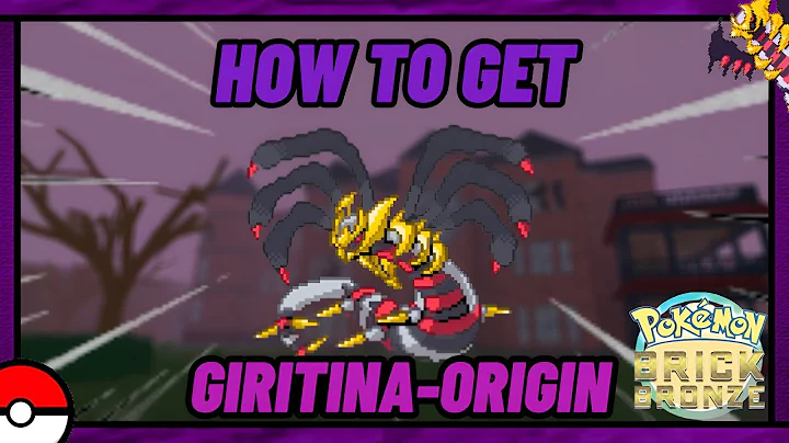 How To Get Giratina-Origin | Pokemon Brick Bronze