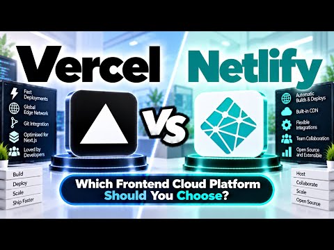 Vercel vs Netlify | Which Frontend Cloud Platform Should You Choose? | Uplatz
