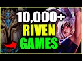 After 10,000 Riven Games, Here's what I Learned VS Tanks. (Challenger Riven Guide) League of Legends