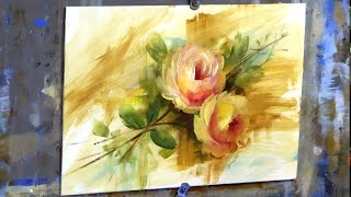 Beginning Rose Concepts- Paint It Simply Acrylic Techniques