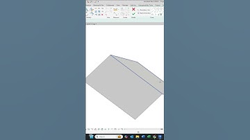 #revit - Modeling Rafters to Sloped Roof #architecture #fyp #construction #roof #rafter #engineering