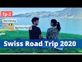 Finally In Switzerland, Road Trip Continues| Europe Highway Drive|Desi Couple On The Go Switzerland