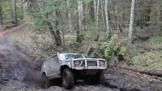 Jeep Cherokee off road (Latvia) 2.1 L Renault 91 hp(turbocharged diesel - upgrade turbo)