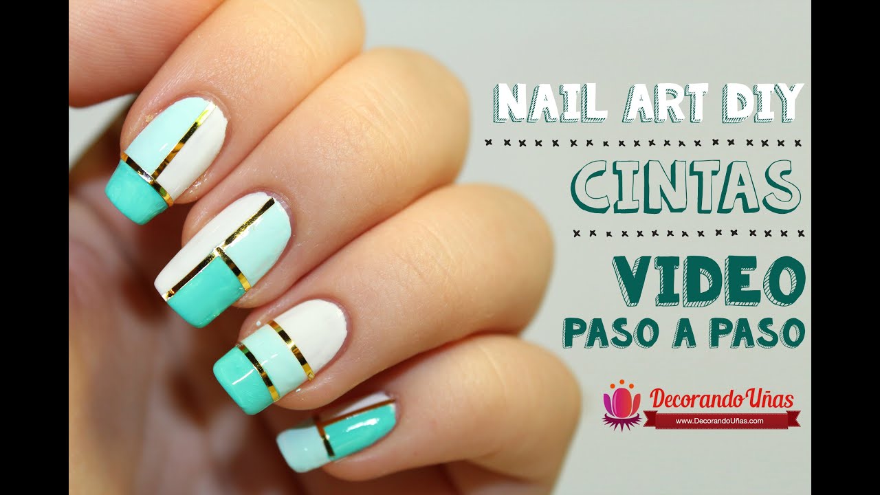 Uñas decoradas con cintas - thptnganamst.edu.vn