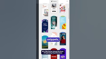 Brizy Web Stories Unleash the Power of Captivating Visual Narratives #brizy #webstories