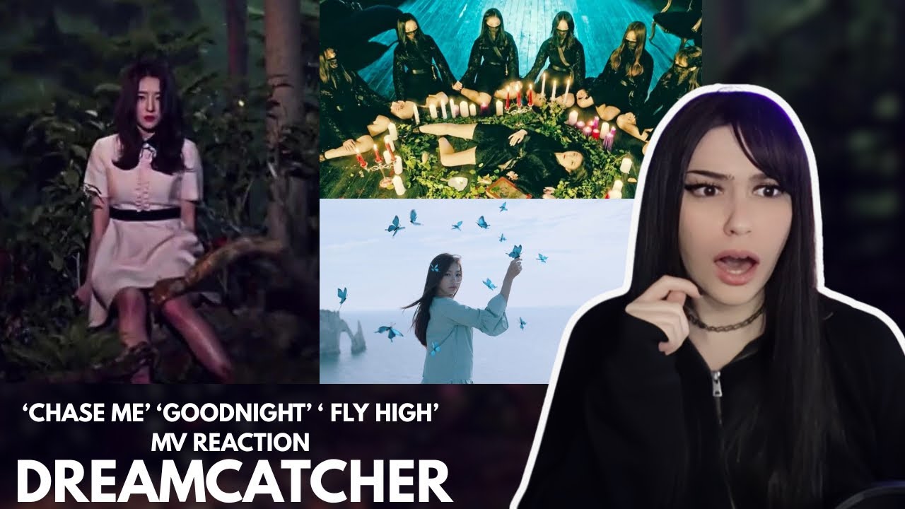 DISCOVERING DREAMCATCHER | 'Chase Me' 'GOOD NIGHT' 'Fly High' MV REACTION!