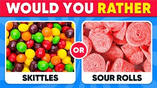 Would You Rather - CANDY & SWEETS 🍬🍭 Quiz Galaxy