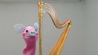 Squirt The Pig Playing Harp Clip Compilation