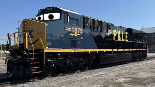 Pittsburgh The Csx Es44Ah 1875 From Tales Of Railways